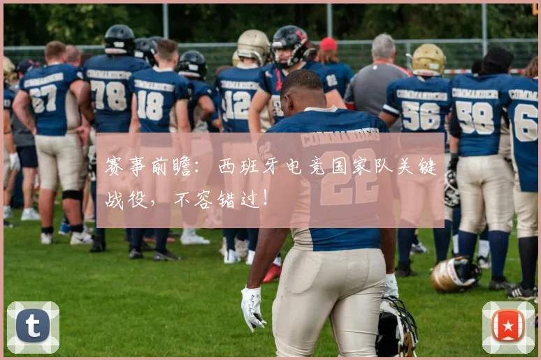 赛事前瞻：西班牙电竞国家队关键战役，不容错过！